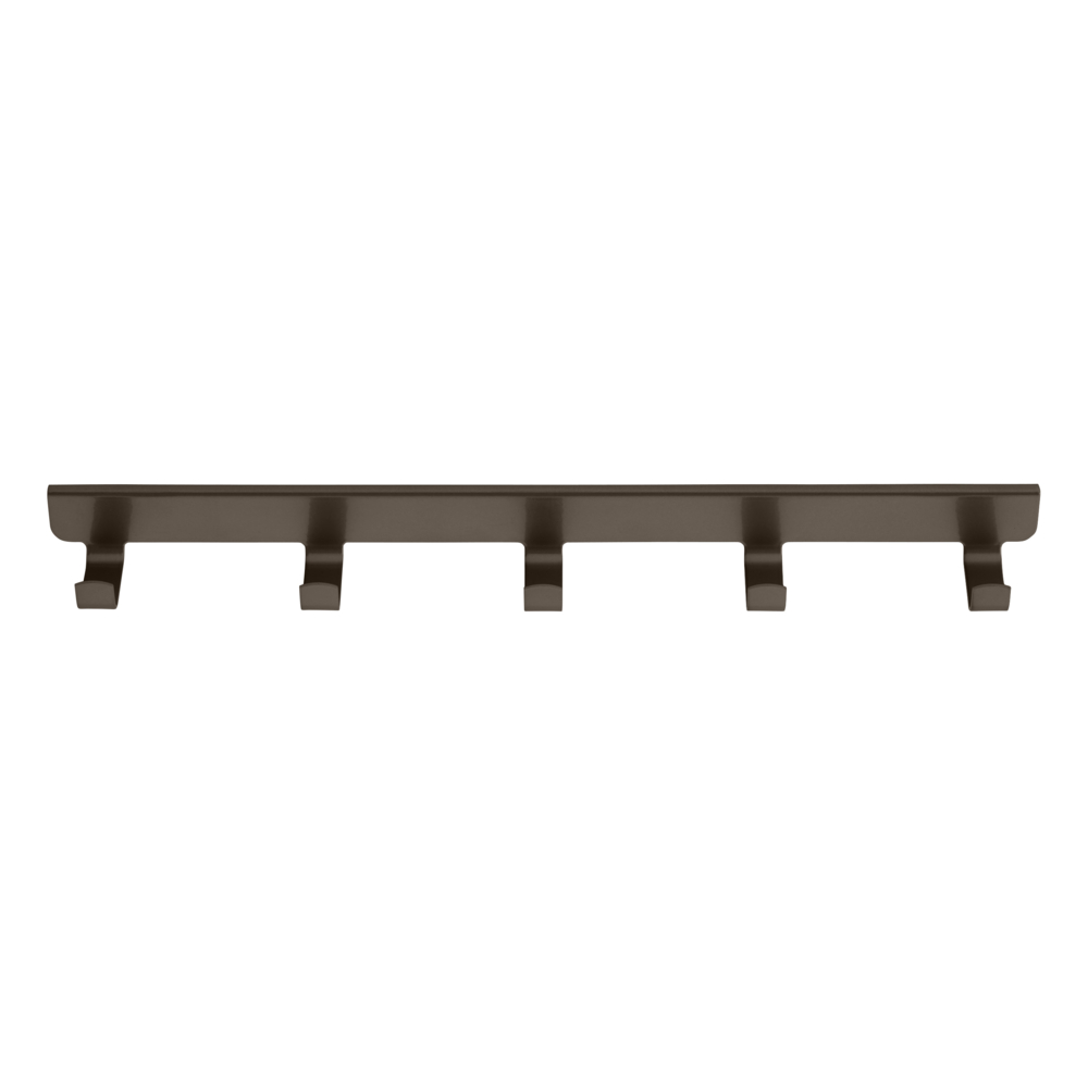 Bracket hook rack 40, 5 hooks Graphite