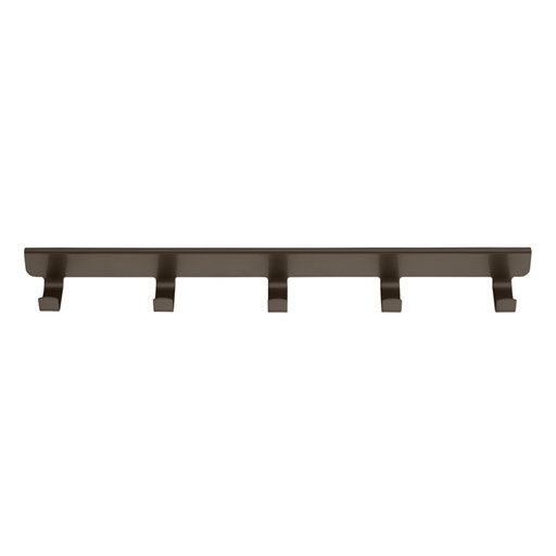 Bracket hook rack 40, 5 hooks Graphite